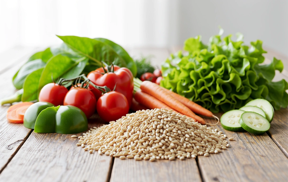 Čerstvé suroviny pro zdravou výživu